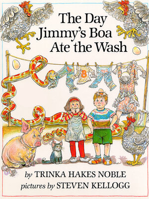 cover image of The Day Jimmy's Boa Ate the Wash